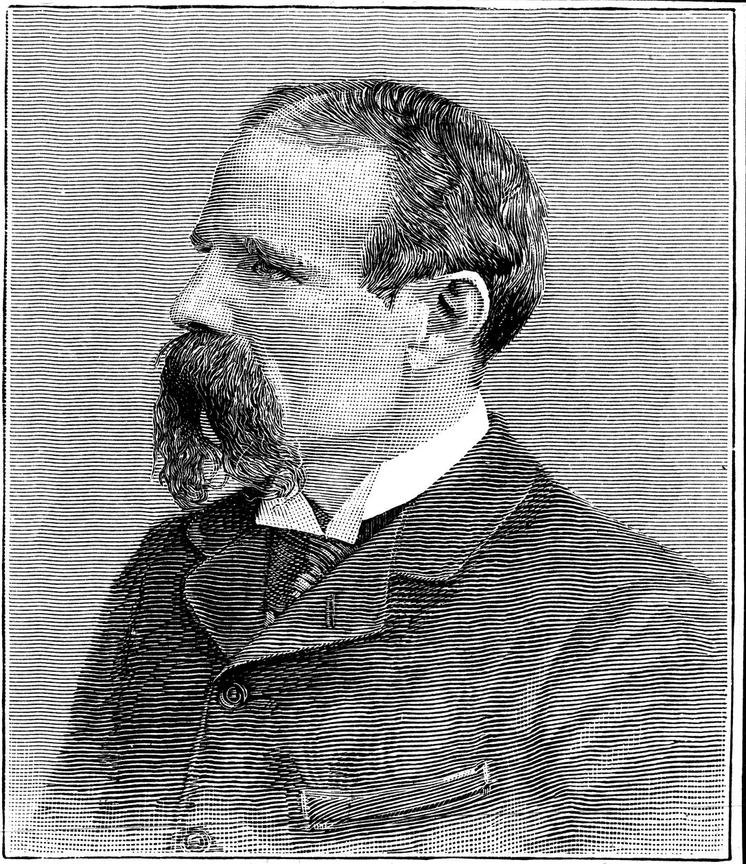 Benjamin Baker 1840-1907, brittiläinen rakennusinsinööri, c1896 tekijältä Unbekannt