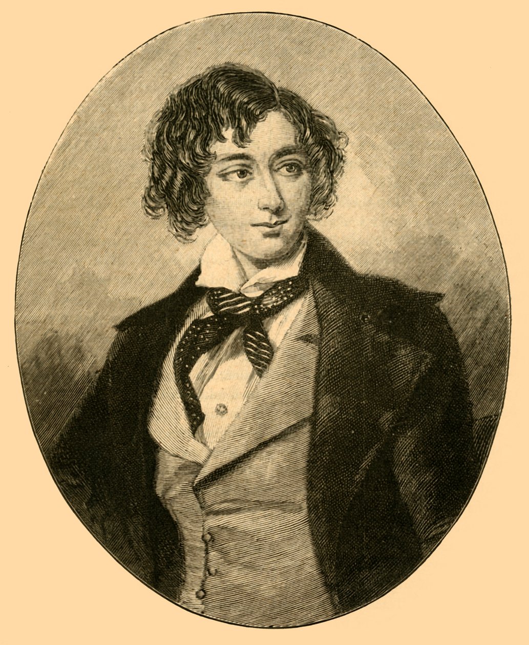 Benjamin Disraeli, brittiläinen poliitikko, c1840 c1890. tekijältä Unbekannt