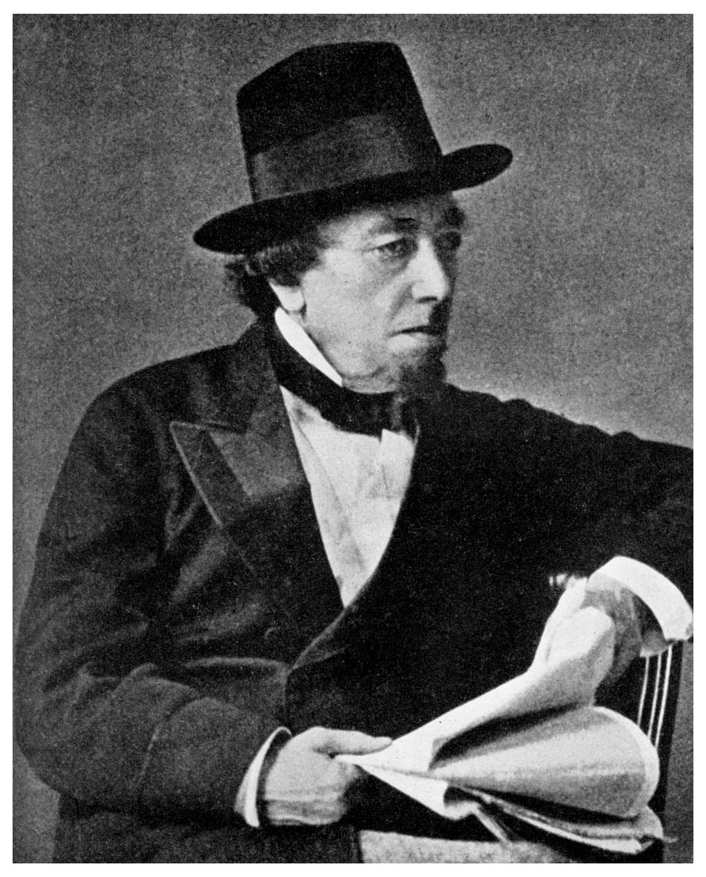 Benjamin Disraeli, brittiläinen valtiomies, 1800-luku 1956 tekijältä Unbekannt