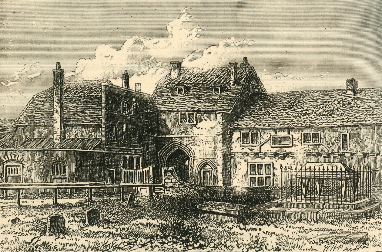 Bermondsey Abbey, 1790, c1878. tekijältä Unbekannt