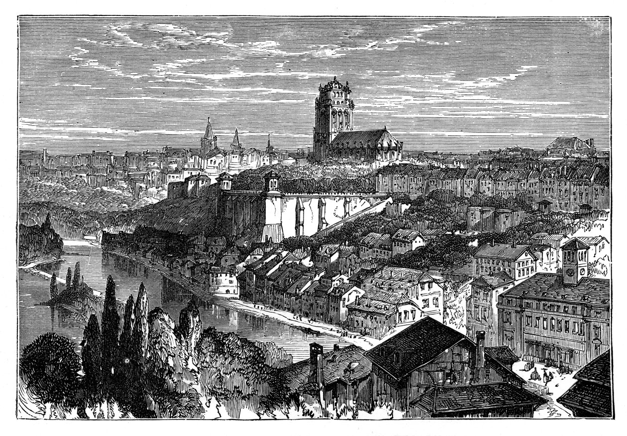 Bern, Sveitsi, 1890 tekijältä Unbekannt