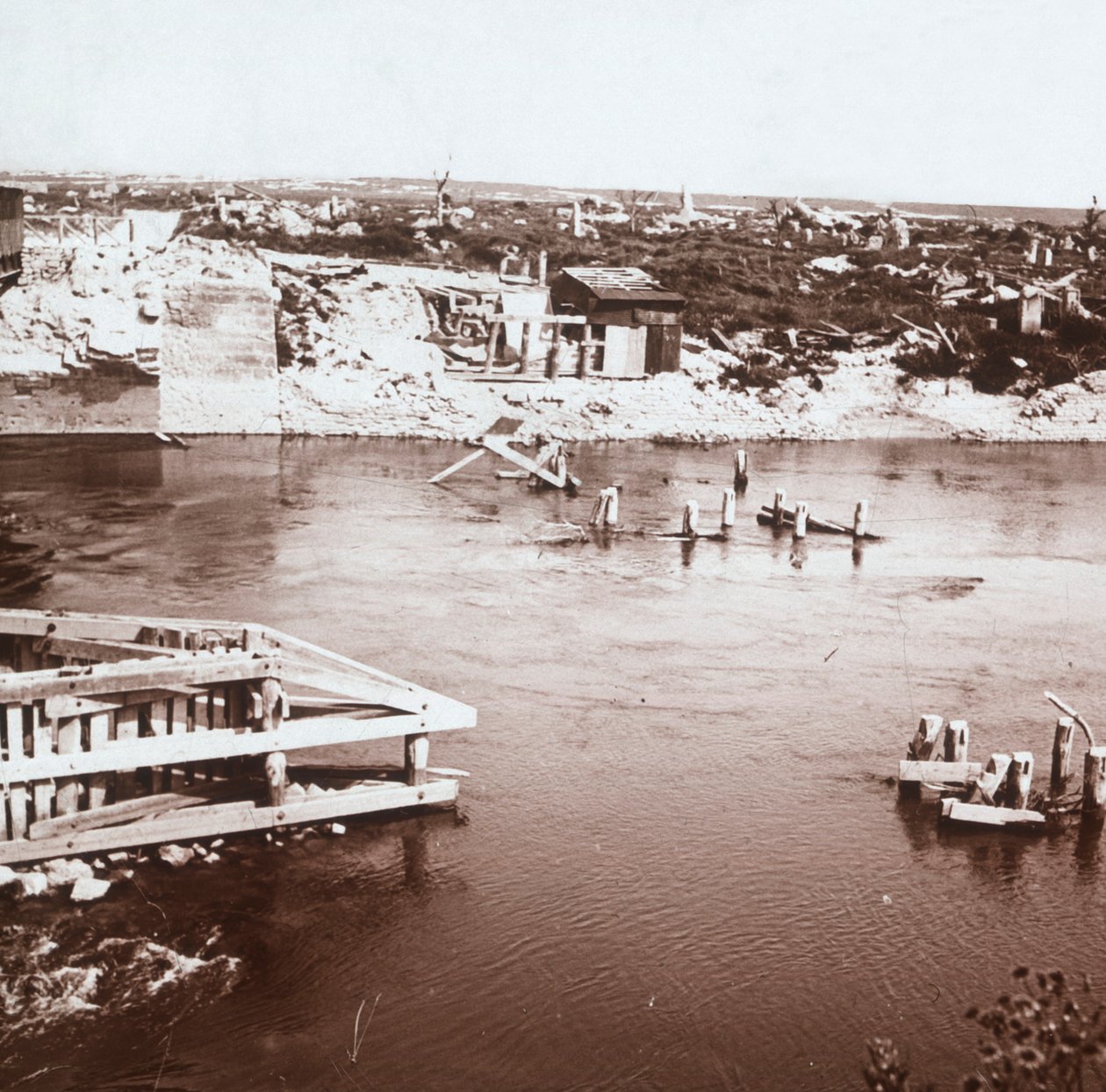 Berry-au-Bac, Pohjois-Ranska, c1914-c1918 tekijältä Unbekannt