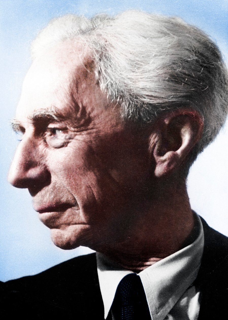 Bertrand Arthur William Russell 1872-1970, brittiläinen filosofi ja matemaatikko tekijältä Unbekannt