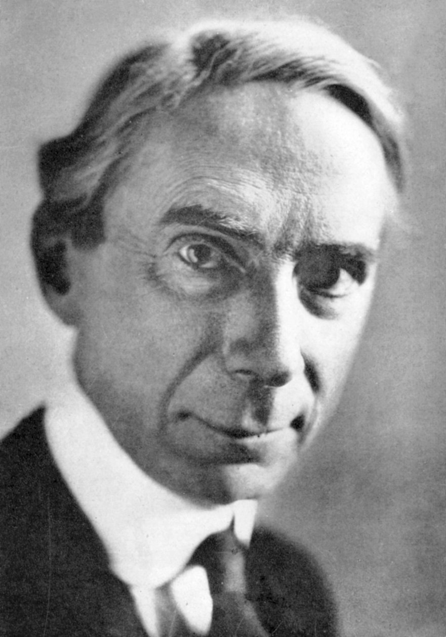 Bertrand Arthur William Russell 1872-1970, brittiläinen filosofi ja matemaatikko tekijältä Unbekannt