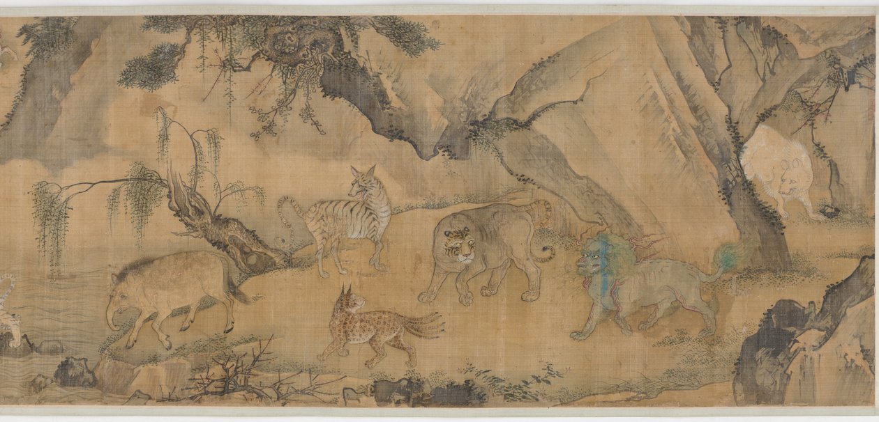 Todellisten ja kuvitteellisten eläinten bestiaari, Ming-dynastia, 1368-1644. tekijältä Unbekannt