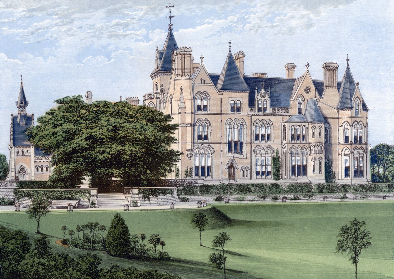 Bestwood Lodge, Nottinghamshire, 1800-luvun loppu tekijältä Unbekannt