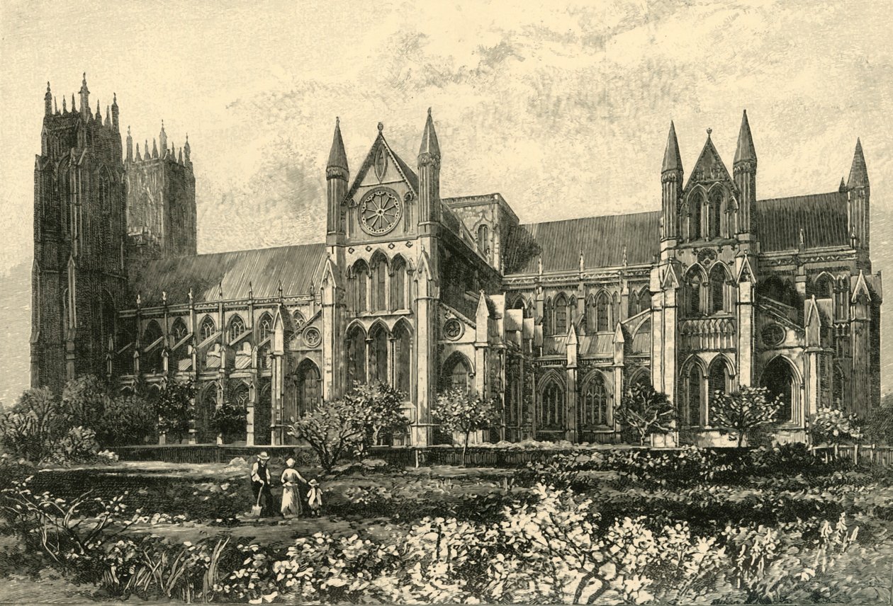 Beverley Minster, 1898. tekijältä Unbekannt