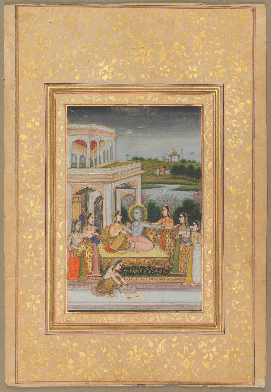 Bhairava Raga, 1800-luvun alku. tekijältä Unbekannt