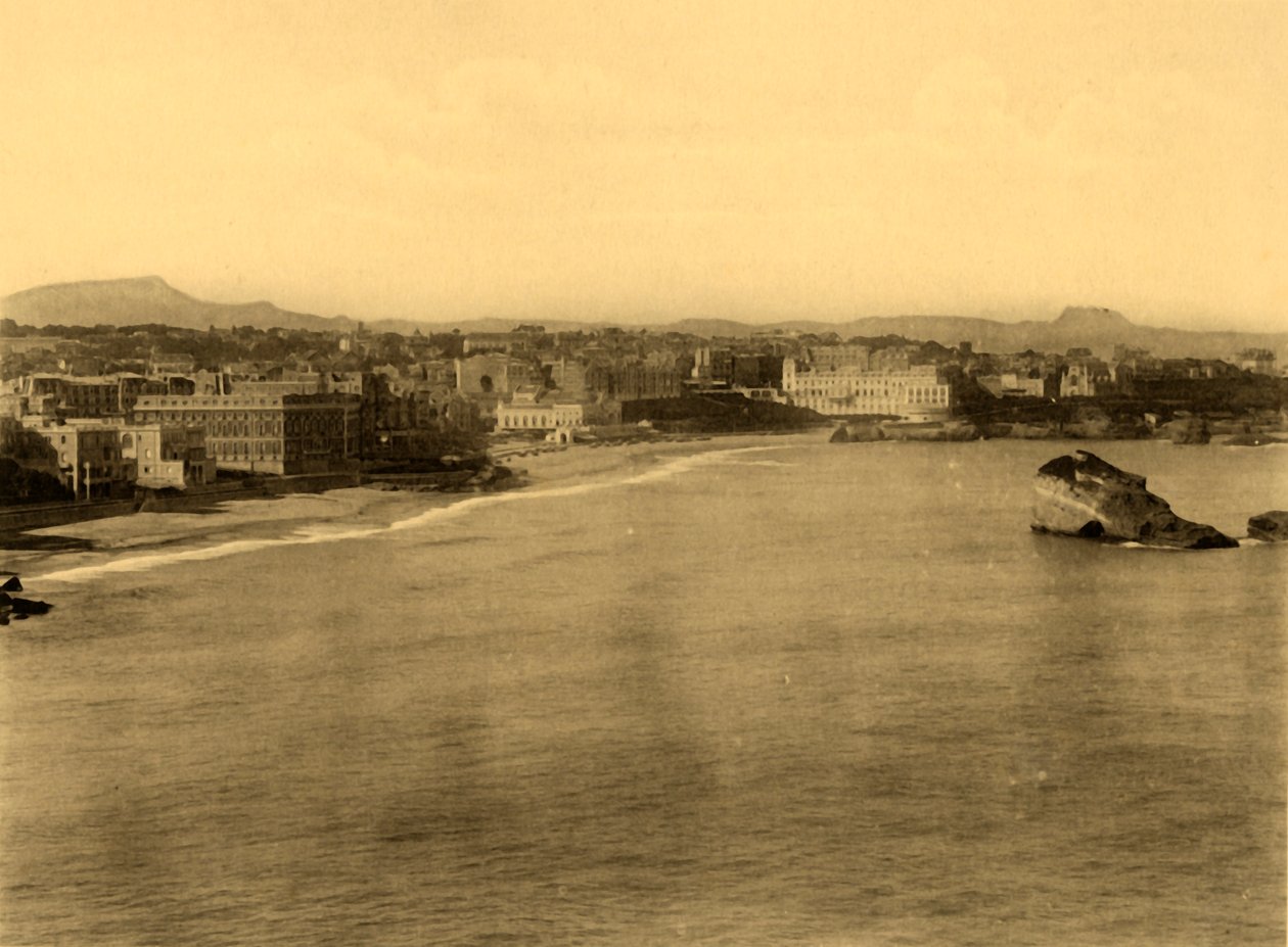 Biarritz - Vue Generale, Yleisnäkymä, 1930. tekijältä Unbekannt