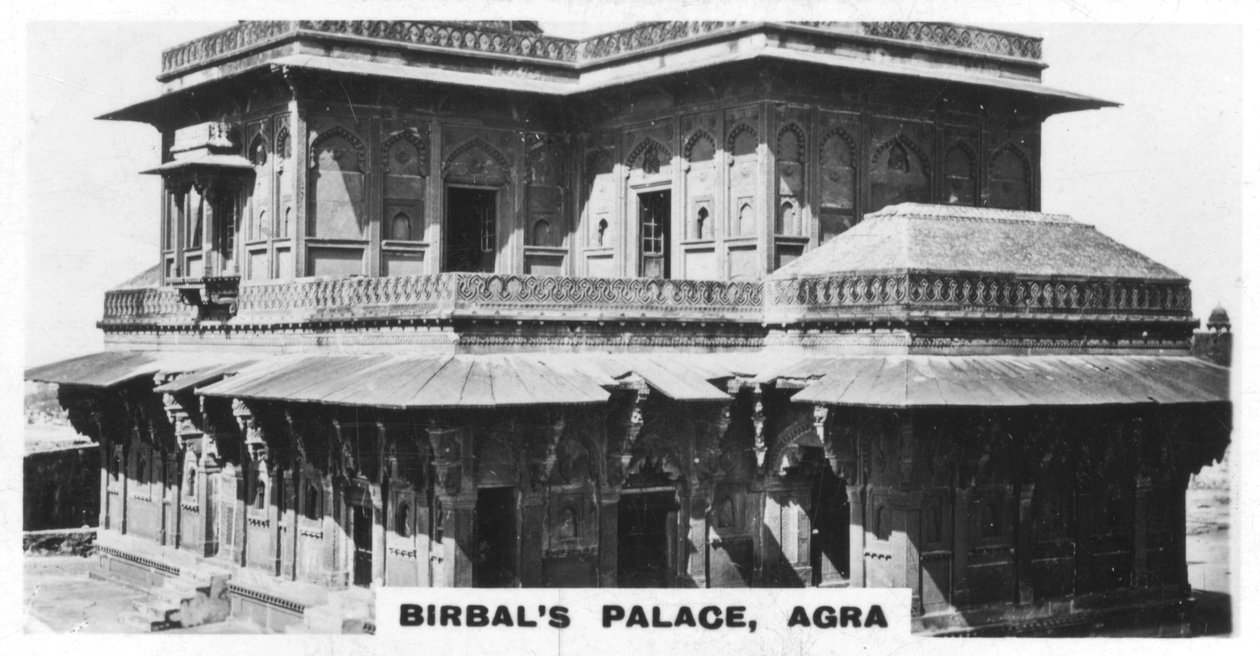 Birbals Palace, Fatehpur Sikri, Agra, Intia, 1925 tekijältä Unbekannt