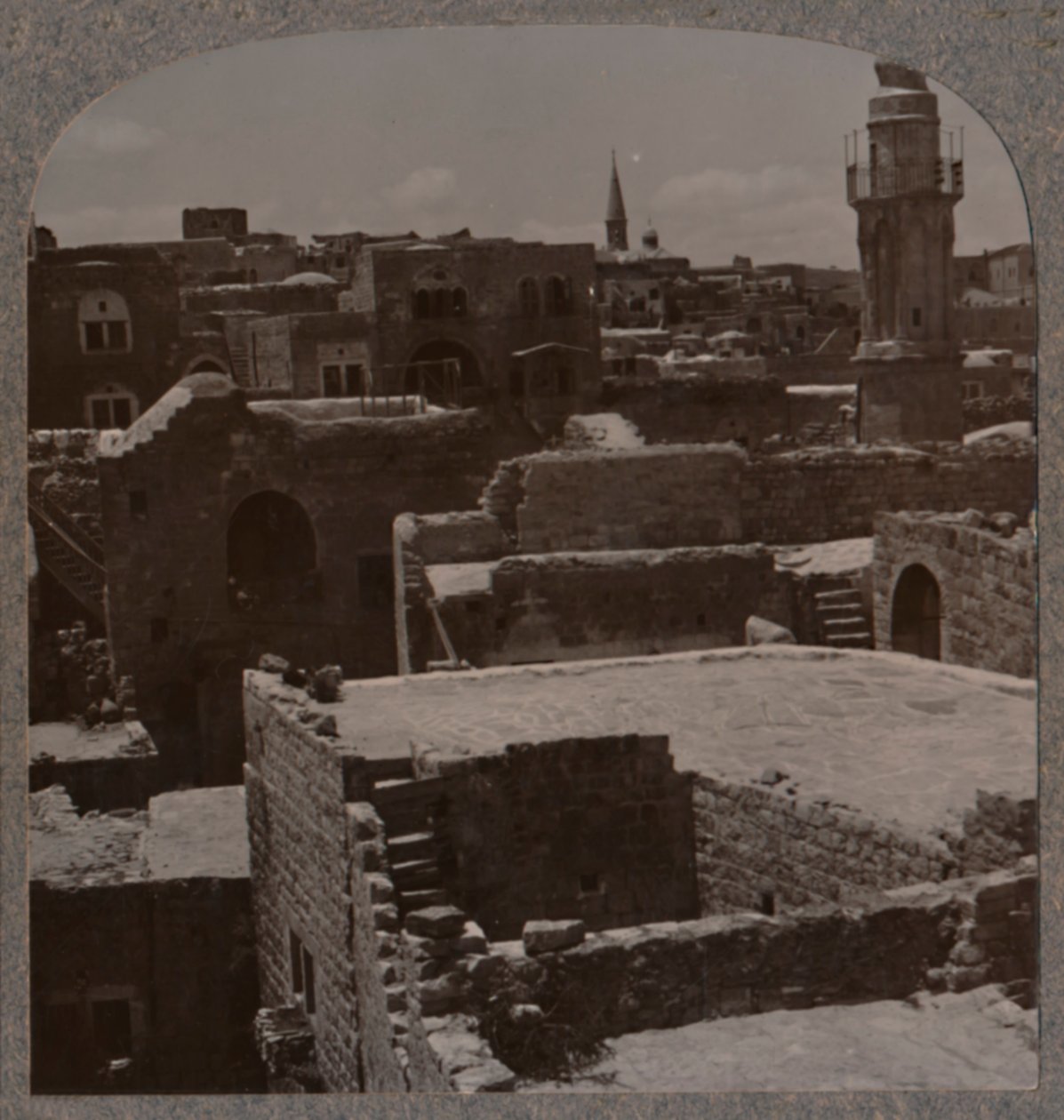 Lintuperspektiivistä Lydda, c1900 tekijältä Unbekannt