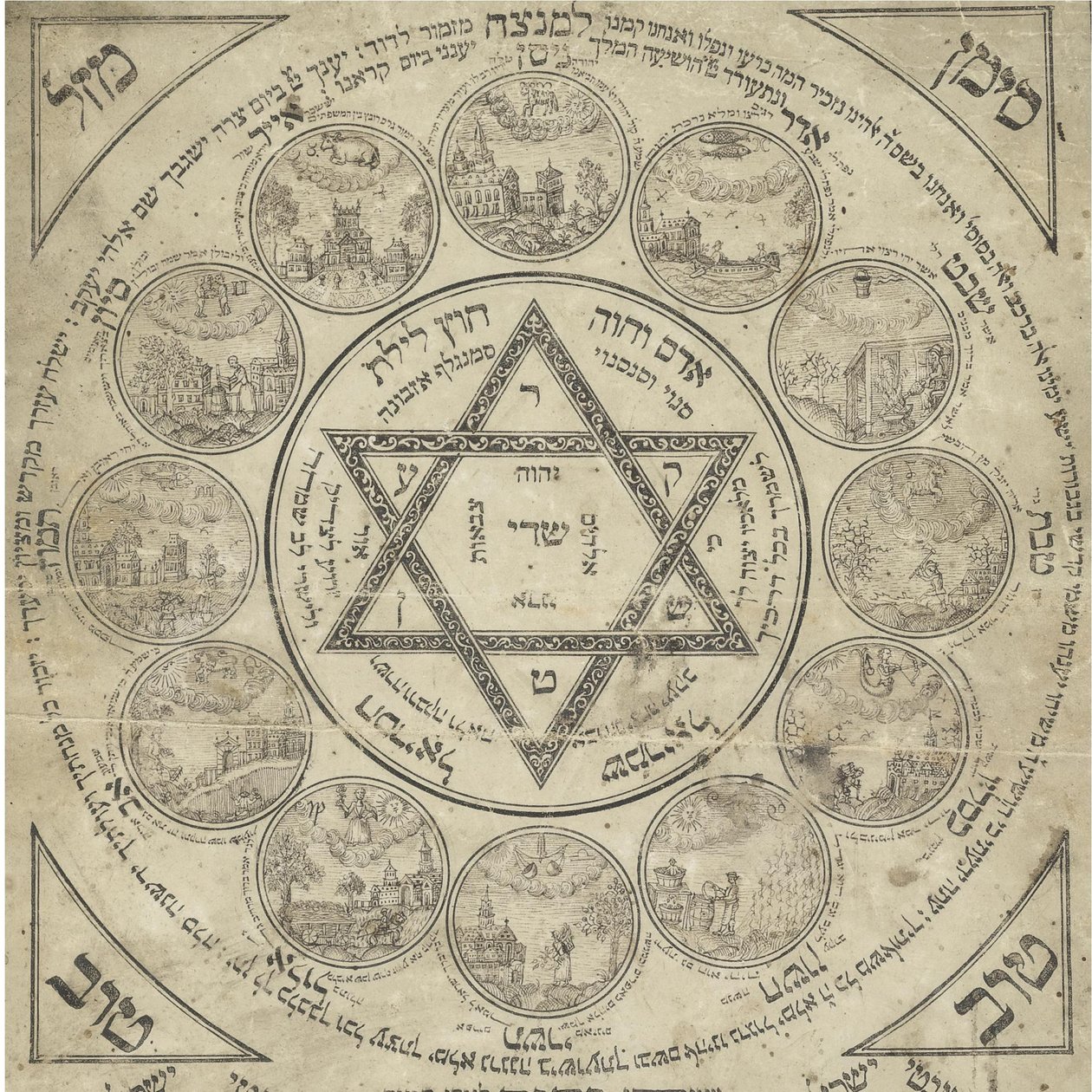 Syntymäamuletti, 1700-luku tekijältä Unbekannt