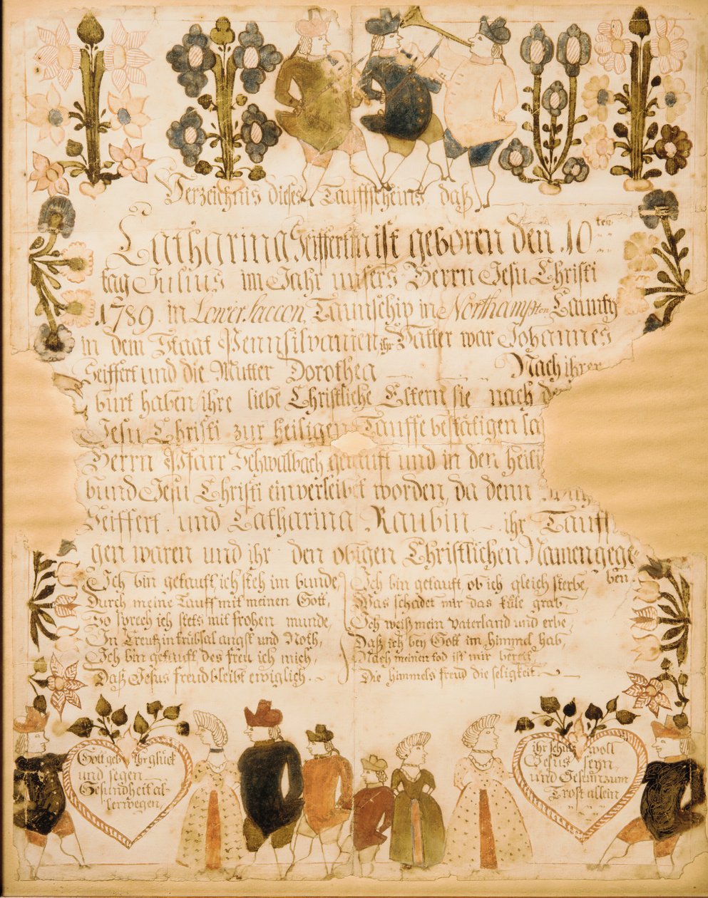 Syntymä- ja kastekirja, 1789. tekijältä Unbekannt