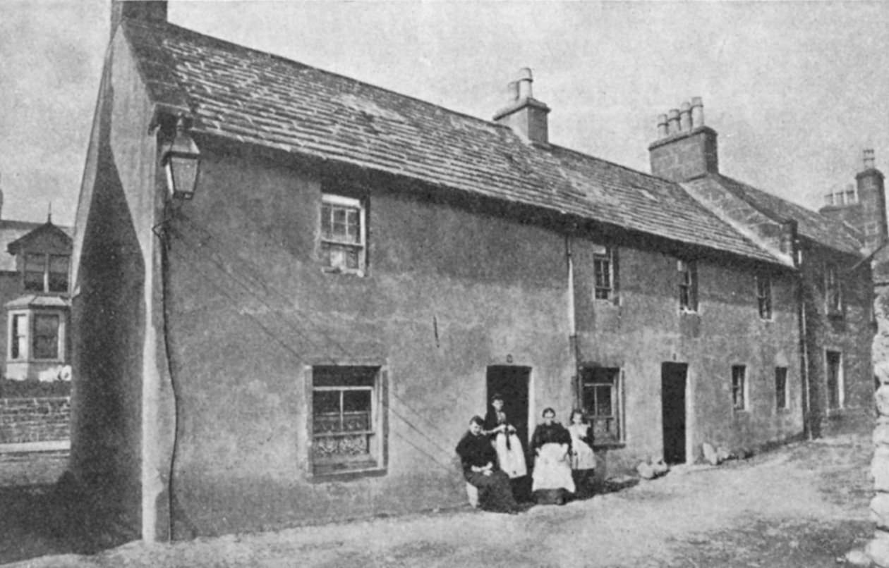 JM Barrien syntymäpaikka 1860-1937, skotlantilainen näytelmäkirjailija ja kirjailija, Kirriemuir, Angus, Skotlanti tekijältä Unbekannt