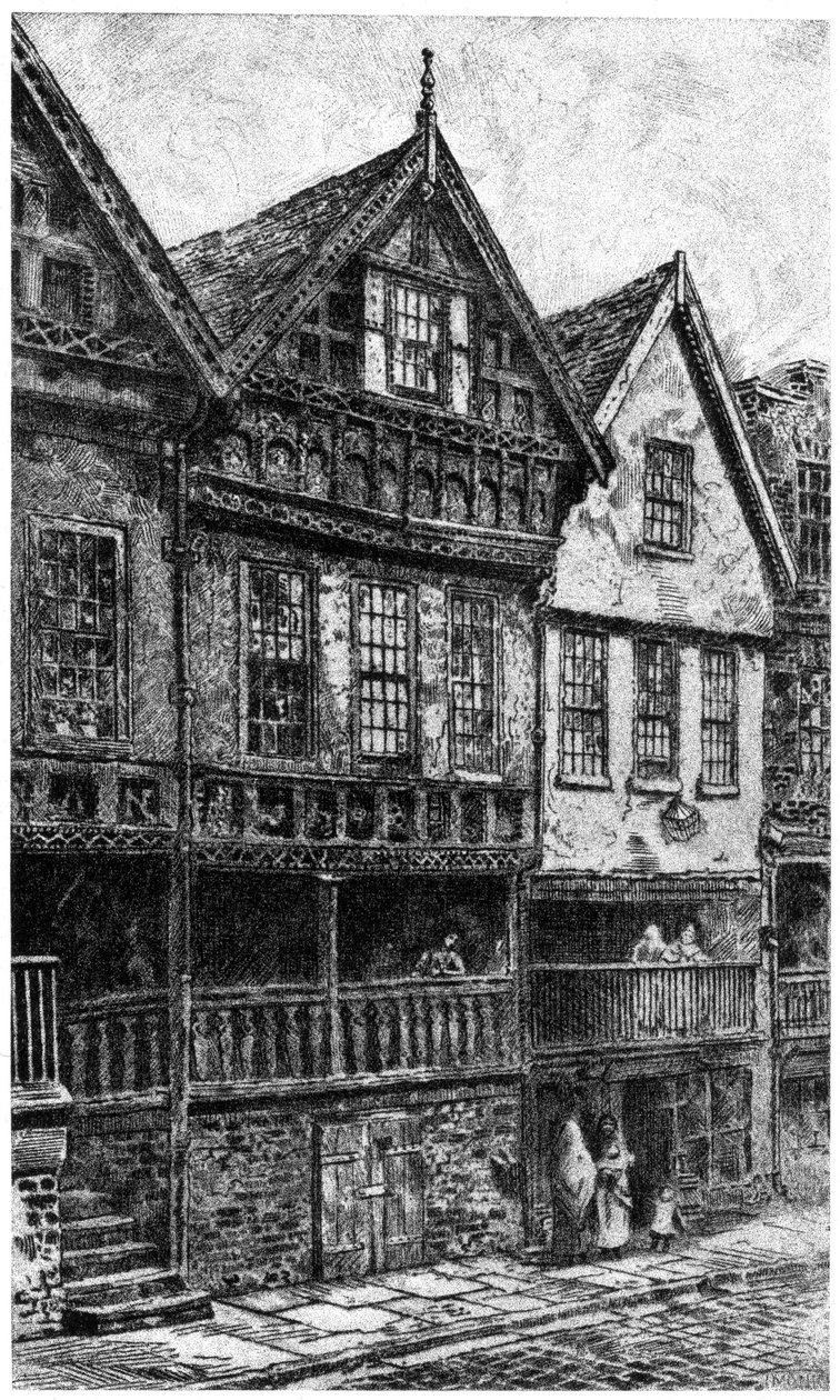Bishop Lloyds Palace, Chester, 1908-1909 tekijältä Unbekannt
