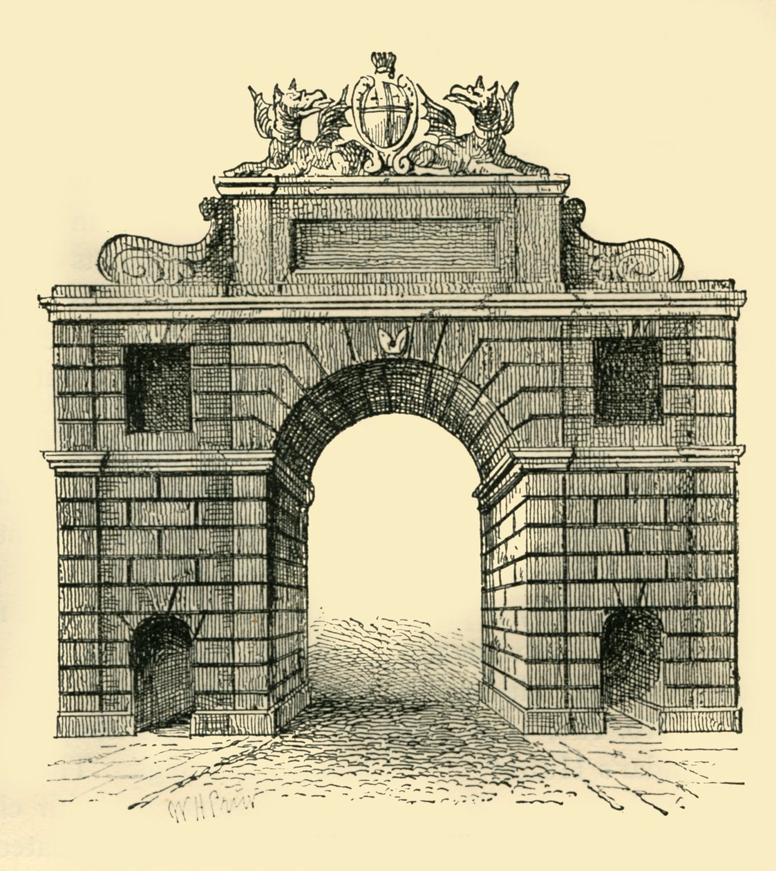 Bishopsgate, 1872. tekijältä Unbekannt