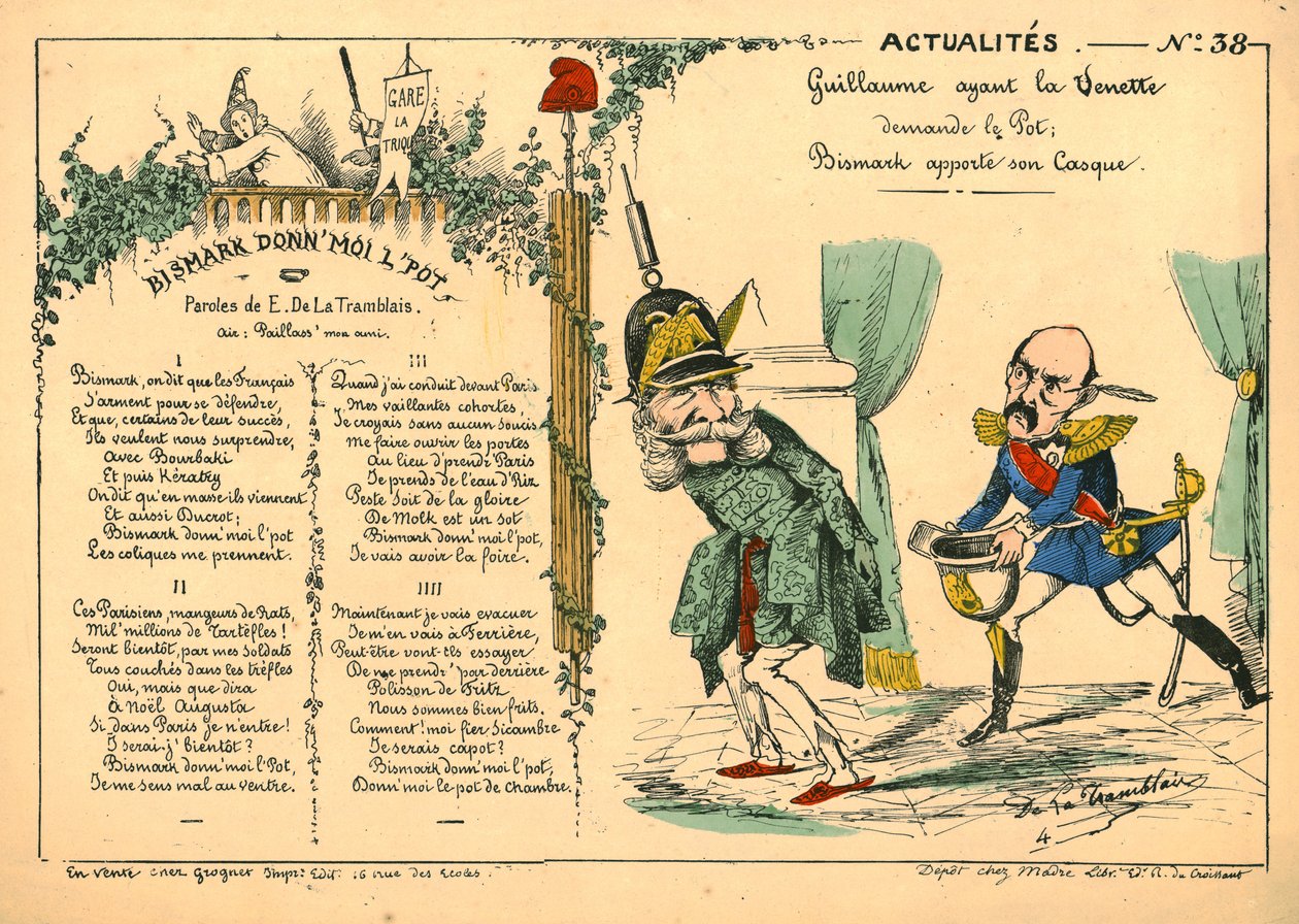 Bismark Give Me the Pot, 1800-luvun loppu. tekijältä Unbekannt