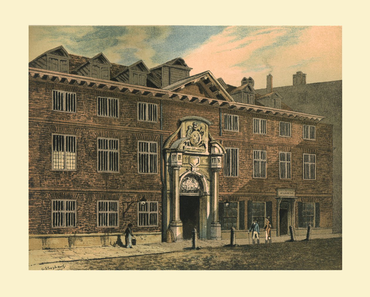 Blackwell Hall, 1886 tekijältä Unbekannt