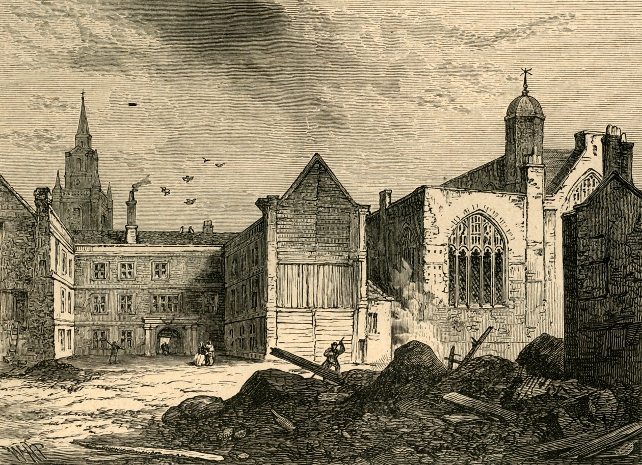 Blackwell Hall vuonna 1812, 1897. tekijältä Unbekannt