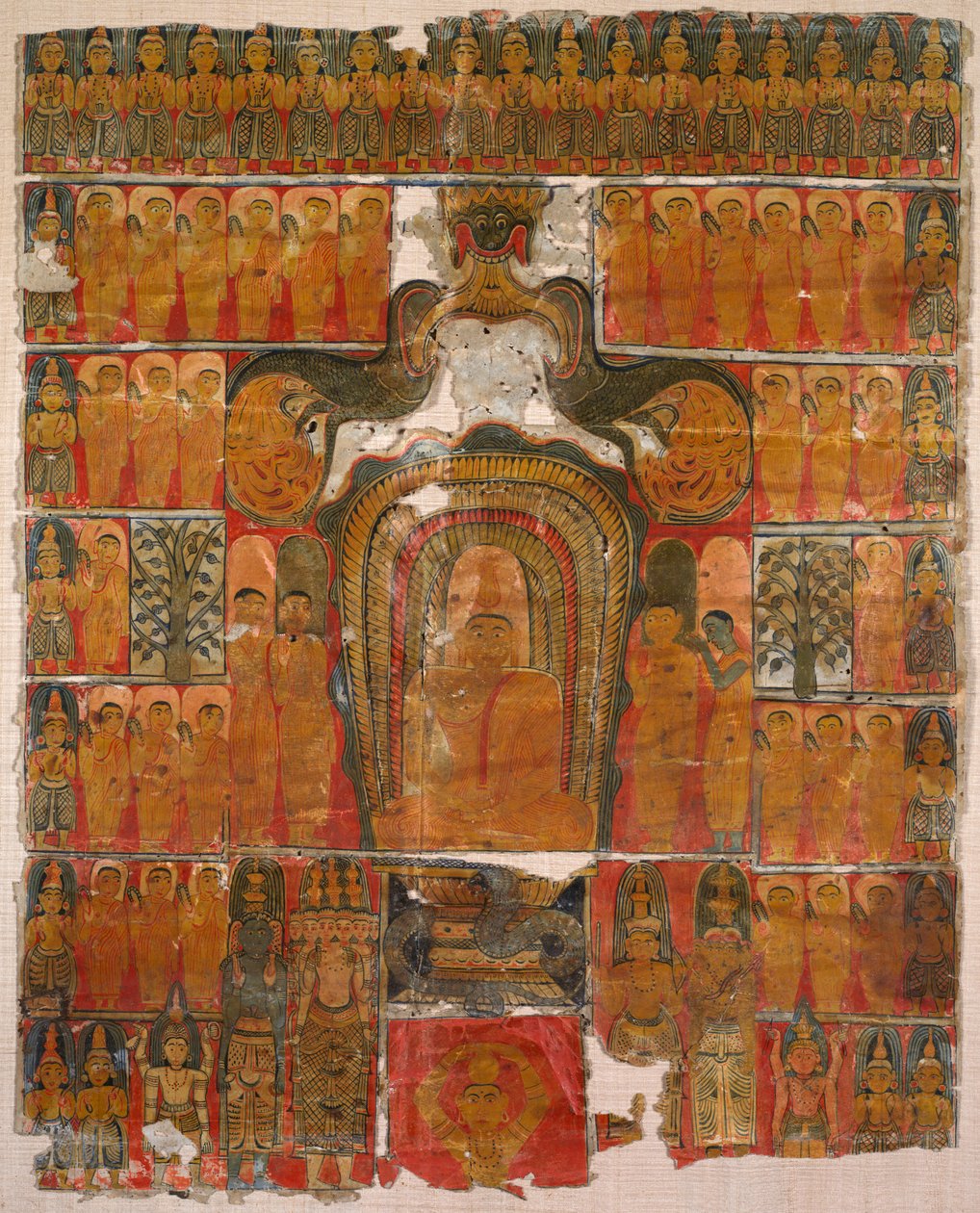 Siunattu Lord Buddha, 1700-luku. tekijältä Unbekannt