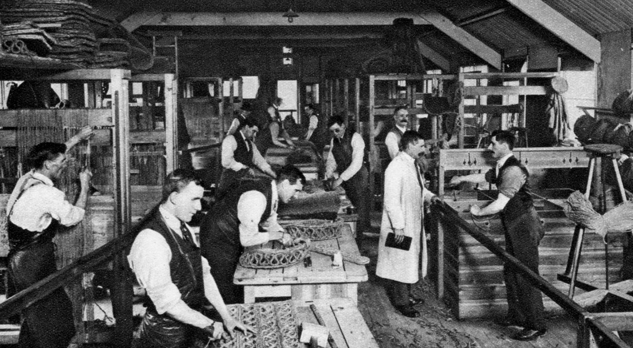 Sokeat matot St Dunstansissa Lontoossa, 1926-1927 tekijältä Unbekannt
