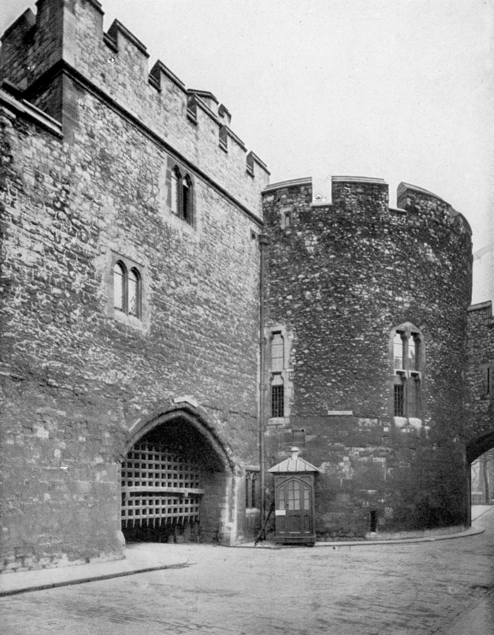 Bloody Tower, Lontoon Tower, 1900-luku tekijältä Unbekannt