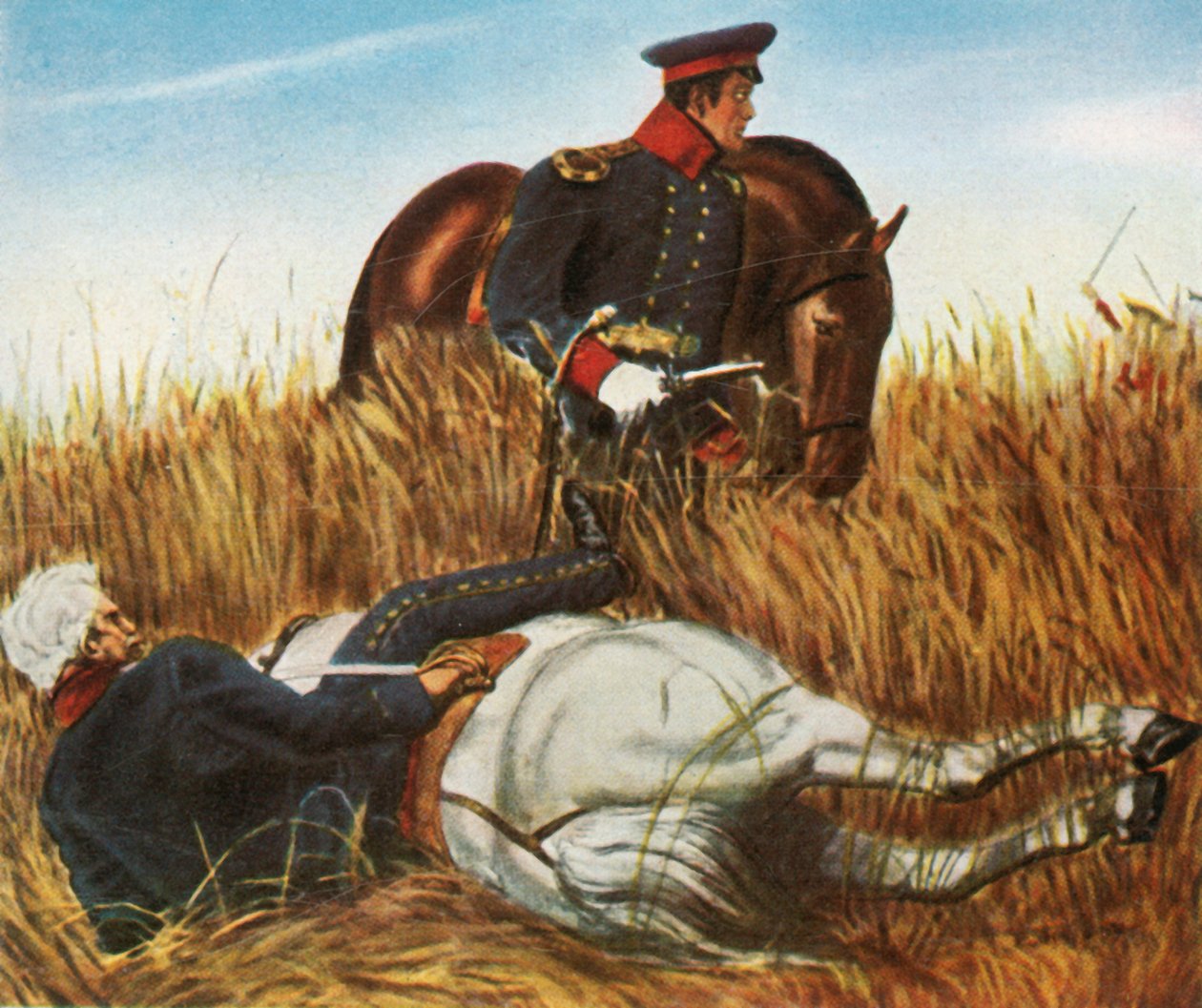 Blücher Lignyn taistelussa 16. kesäkuuta 1815 1936. tekijältä Unbekannt