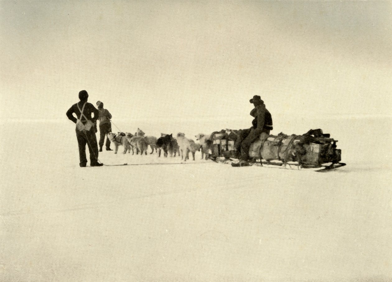 Bluff Depot Party on the Barrier, c1908, 1909. tekijältä Unbekannt