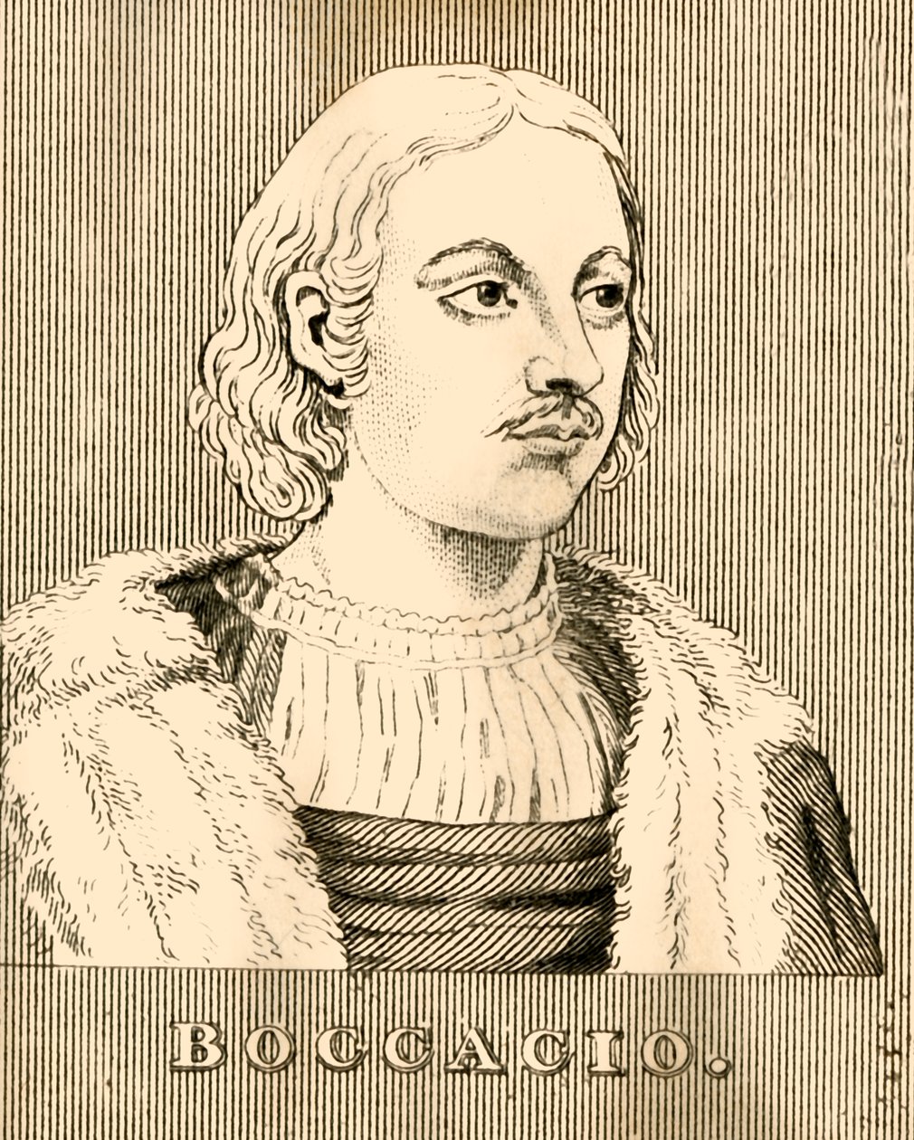Boccaccio, 1313-1375, 1830. tekijältä Unbekannt