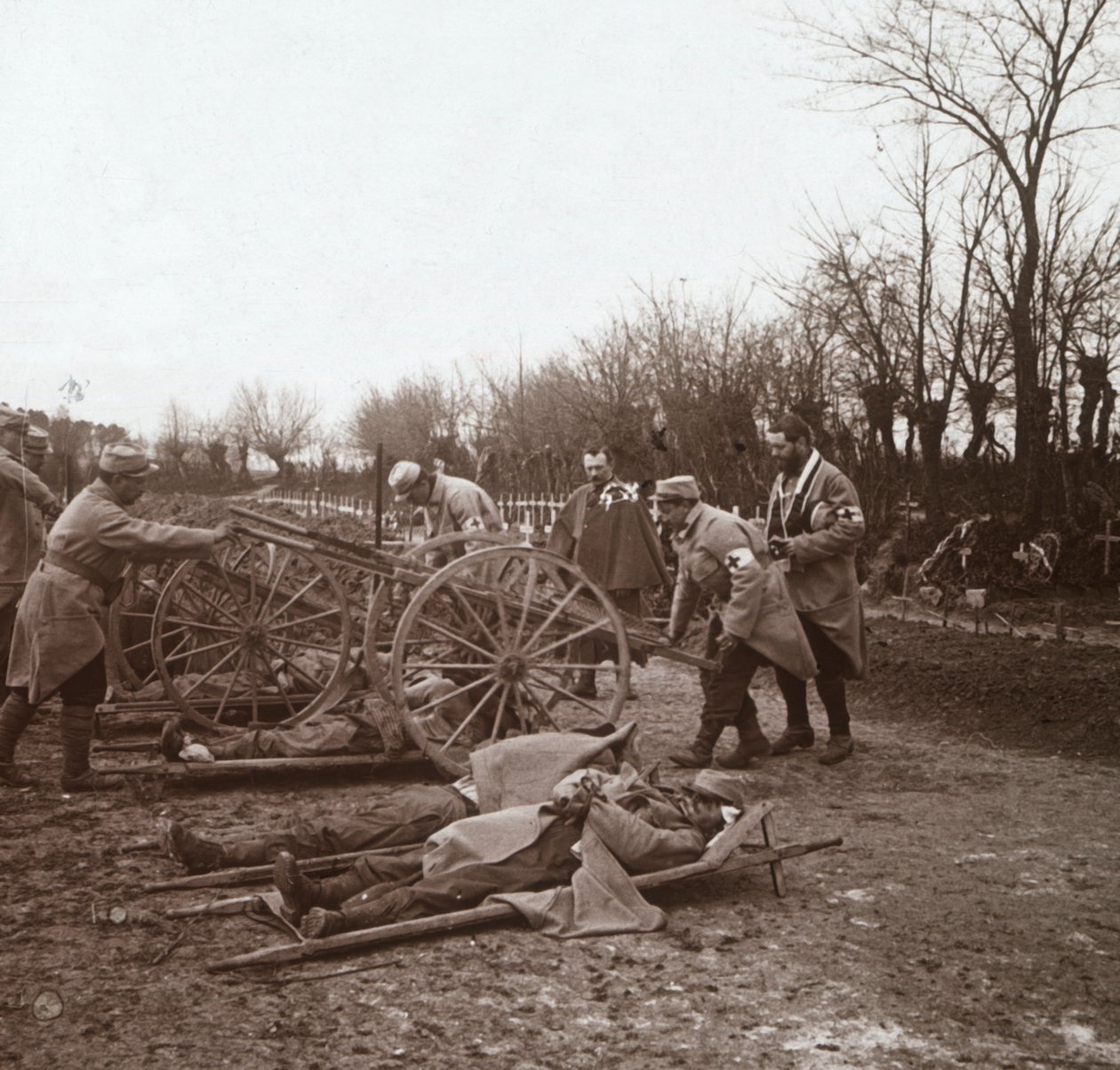 Bodies, Villers-au-Bois, Pohjois-Ranska, c1914-c1918. tekijältä Unbekannt
