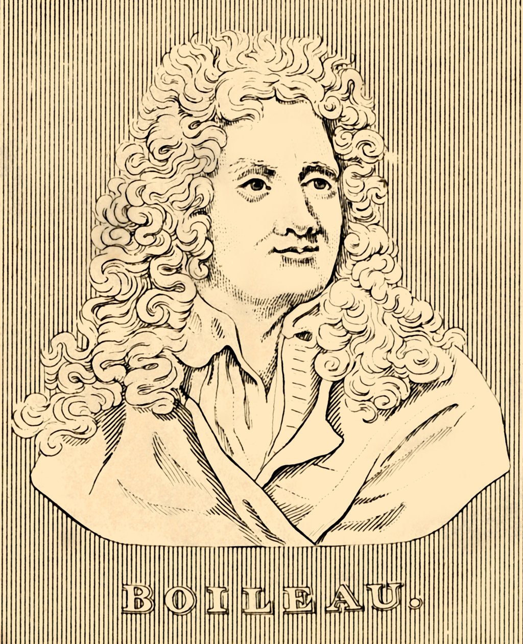 Boileau, 1636-1711, 1830. tekijältä Unbekannt