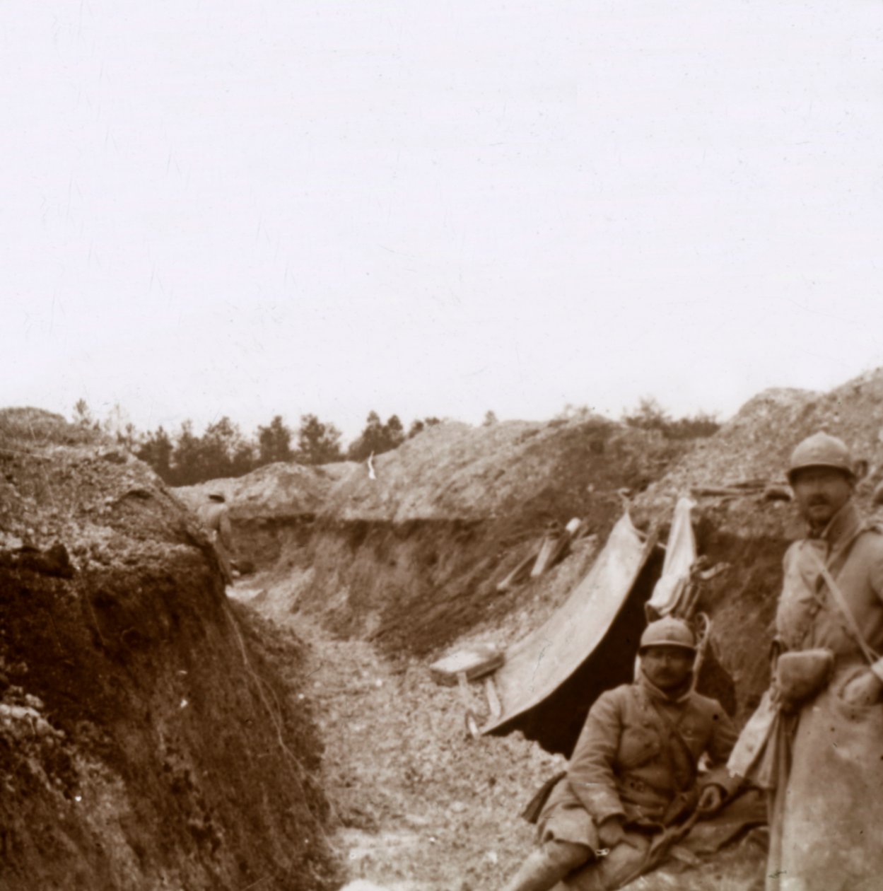 Bois de la Grille, Pohjois-Ranska, c1914-c1918 tekijältä Unbekannt