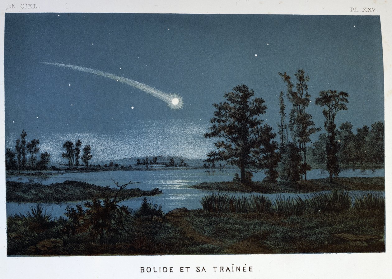 Bolide ja sen juna, 1870 tekijältä Unbekannt
