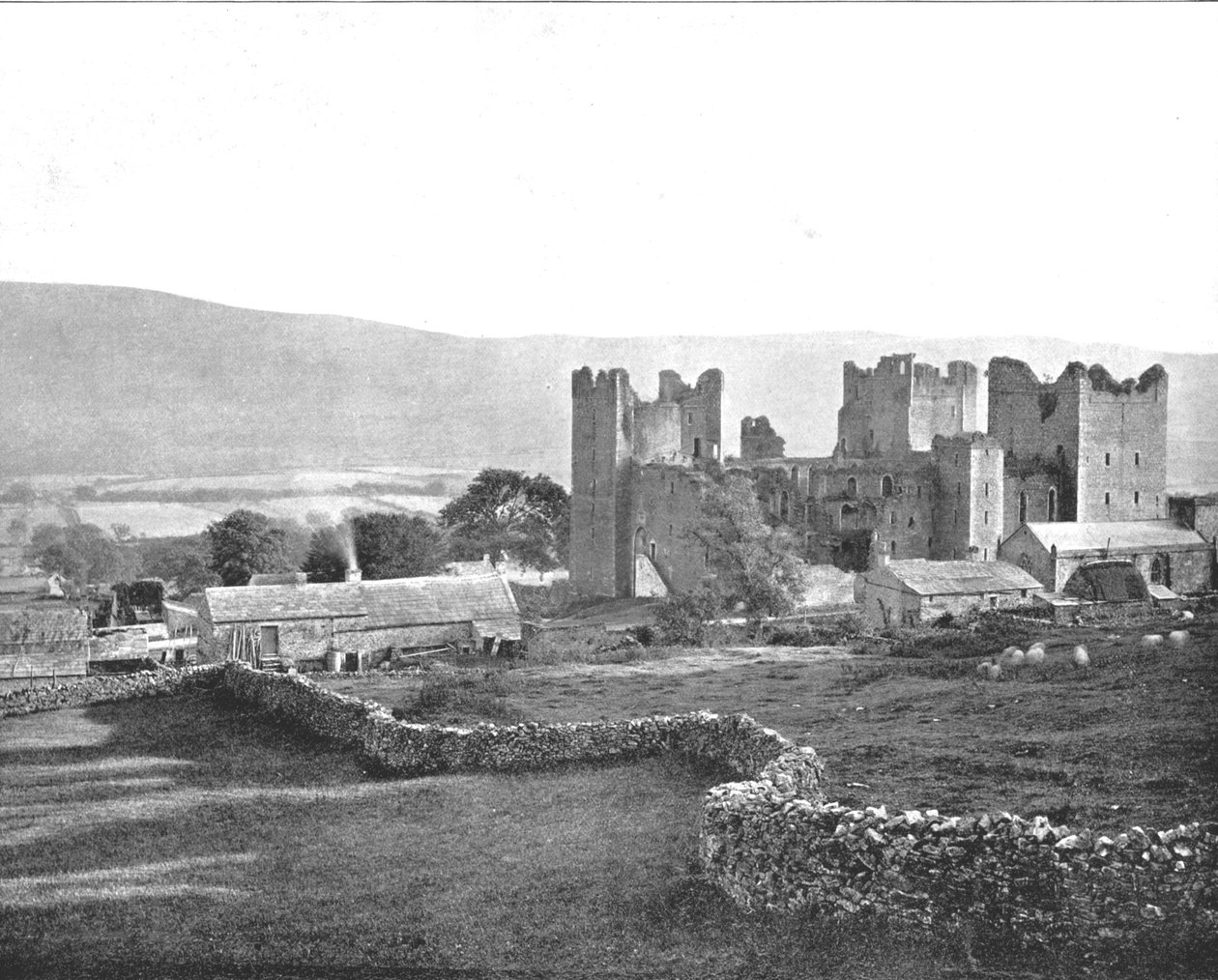 Bolton Castle, Wensleydale, North Yorkshire, 1894. tekijältä Unbekannt