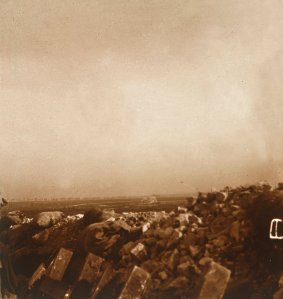 Pommitukset, c1914-c1918 tekijältä Unbekannt