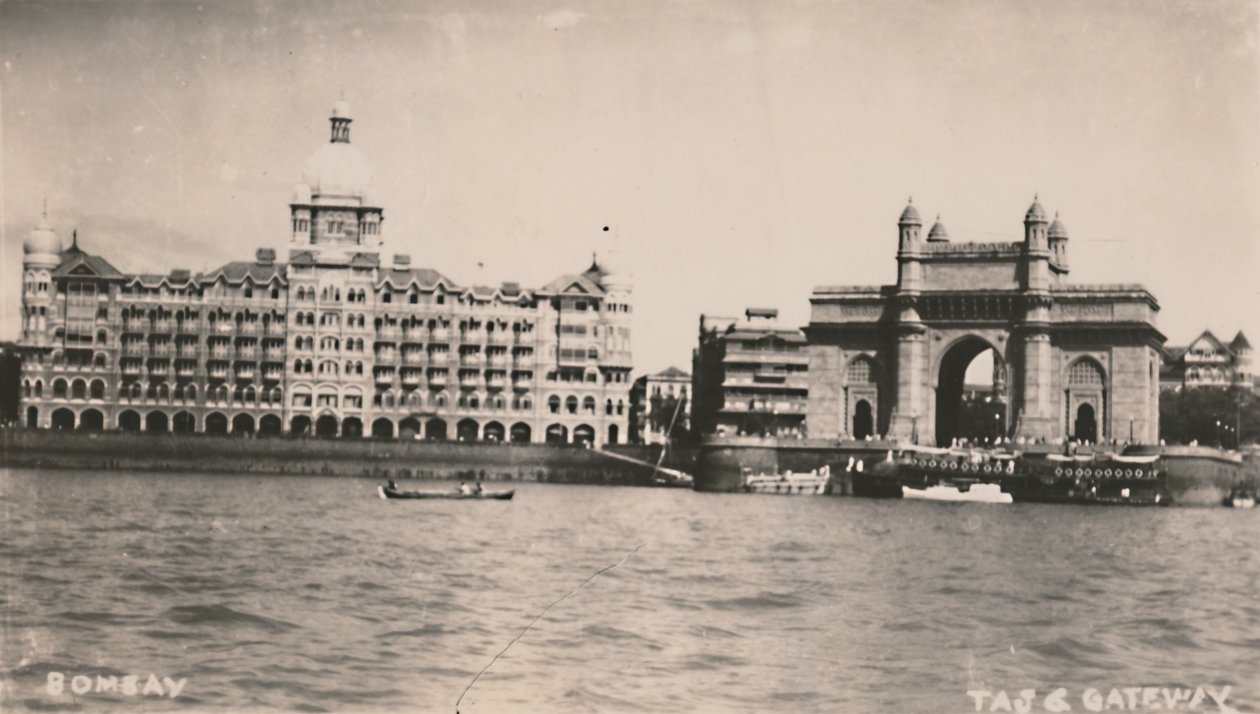 Bombay - Taj & Gateway, 1930. tekijältä Unbekannt