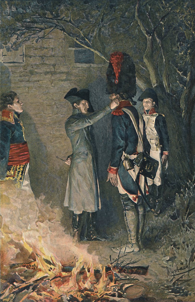Bonaparte ja Coignet, 1896 tekijältä Unbekannt