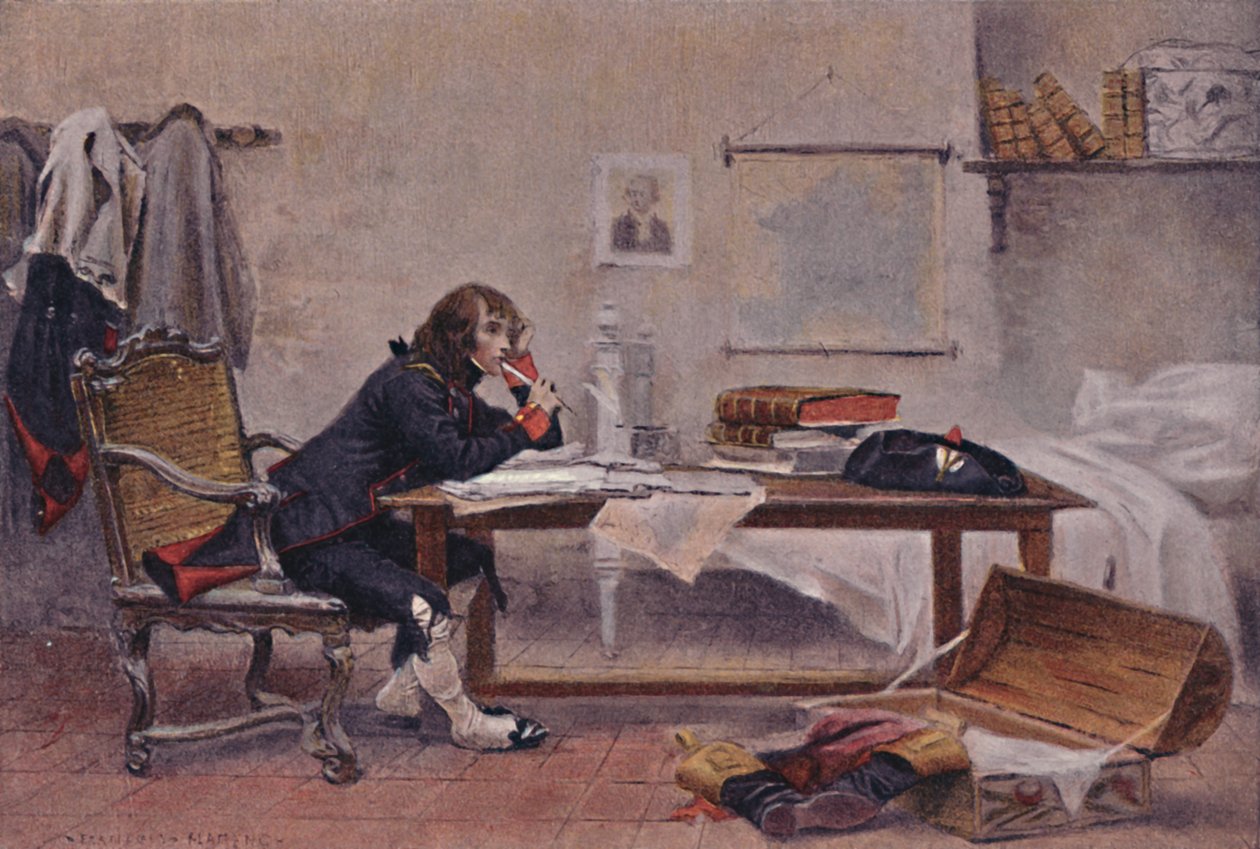 Bonaparte Auxonnessa, 1788, 1896. tekijältä Unbekannt