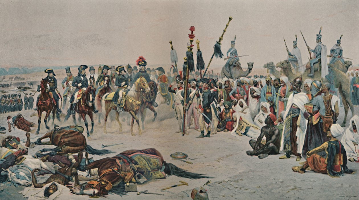 Bonaparte Egyptissä, 1798-1801, 1896 tekijältä Unbekannt