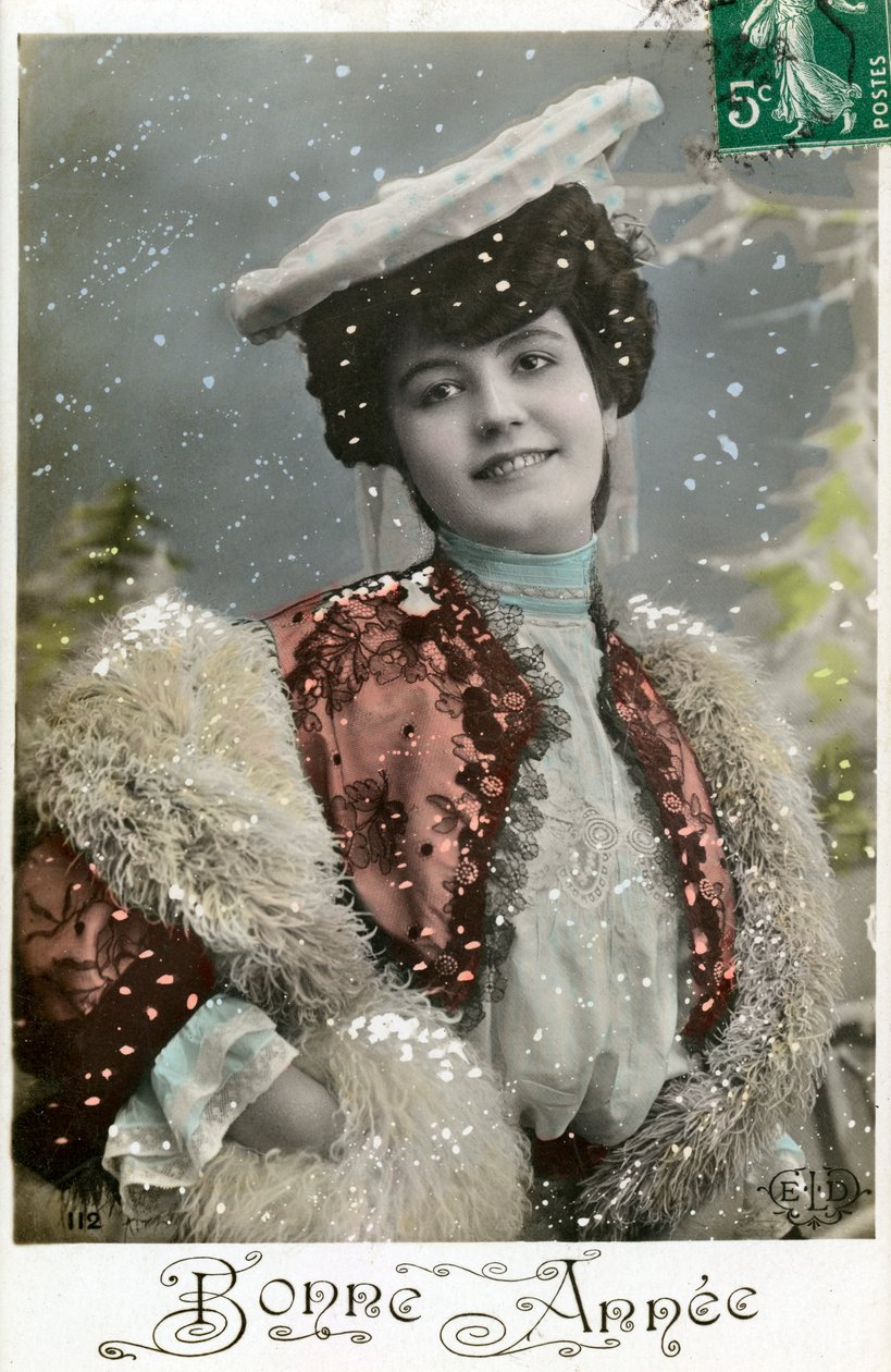 Bonne Annee Hyvää uutta vuotta, 1900-luku tekijältä Unbekannt
