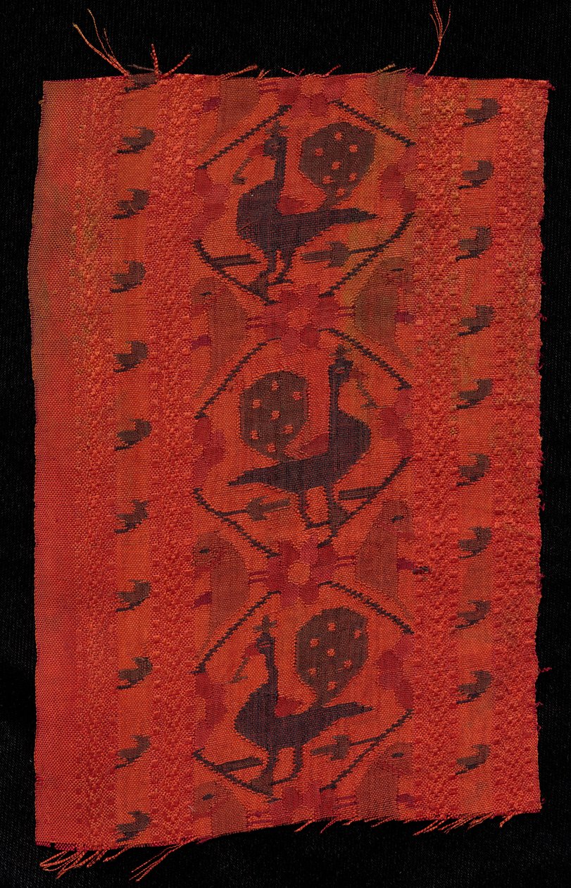 Border with Peacock Design, 1600-luku. tekijältä Unbekannt