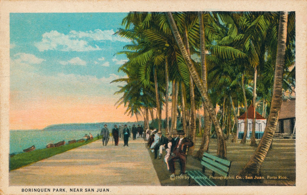 Borinquen Park, lähellä San Juania, 1909 tekijältä Unbekannt