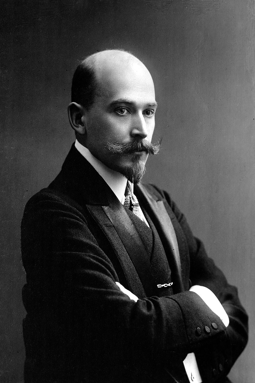 Boris Polonsky, venäläisen runoilijan Jakov Polonskin poika, 1800-luvun lopulla tai 1900-luvun alussa tekijältä Unbekannt