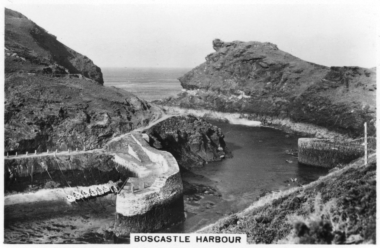Boscastle Harbour, Cornwall, 1937 tekijältä Unbekannt