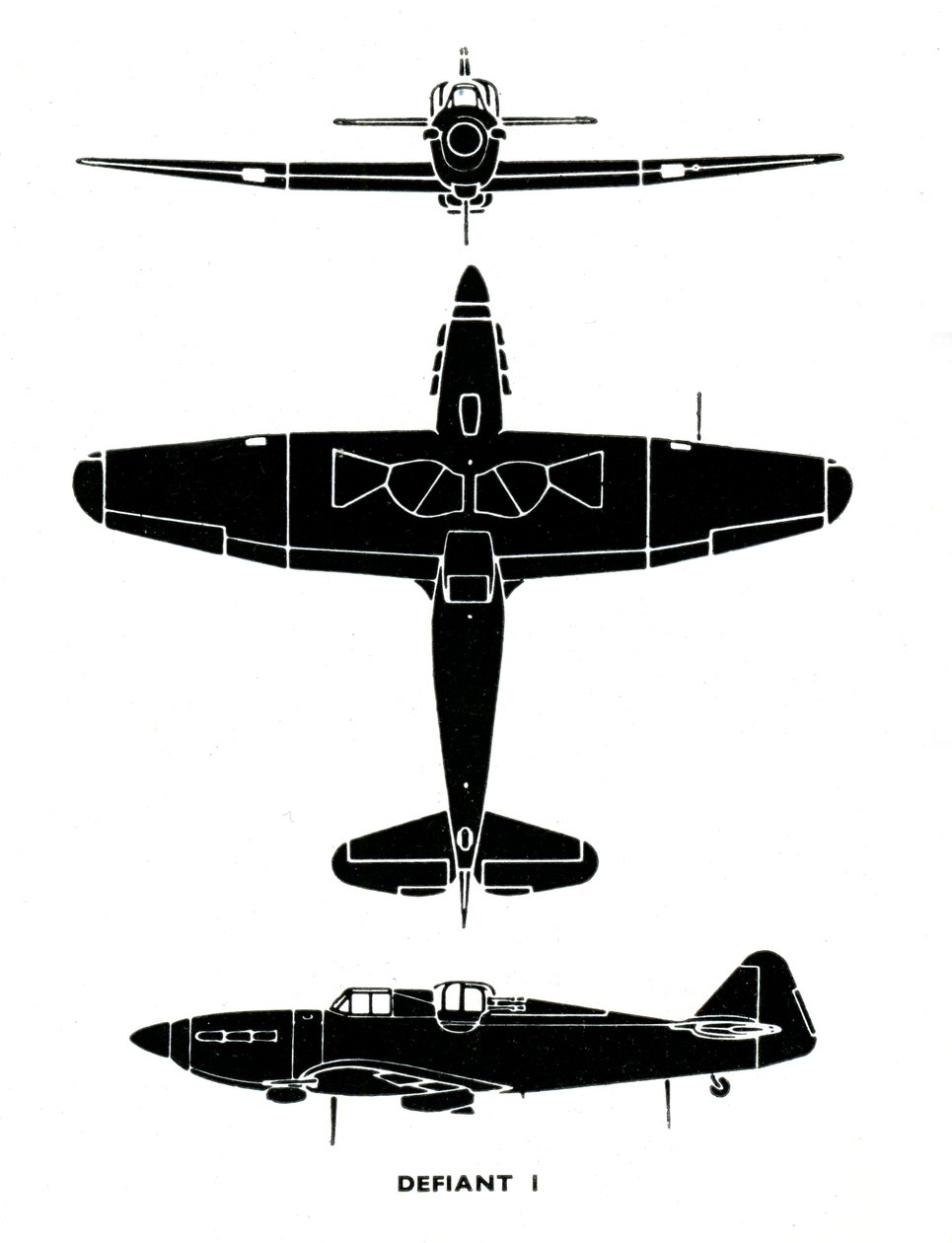 Boulton Paul Defiant I, 1941. tekijältä Unbekannt