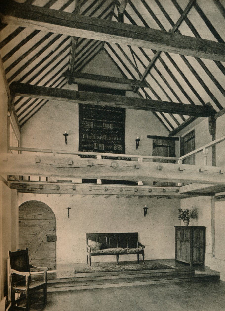 Boxhurst Farm, Kent: Tanssihuoneen loppu. Kunnostettu ja muunnettu Oliver Hill, vuodelta 1928 tekijältä Unbekannt