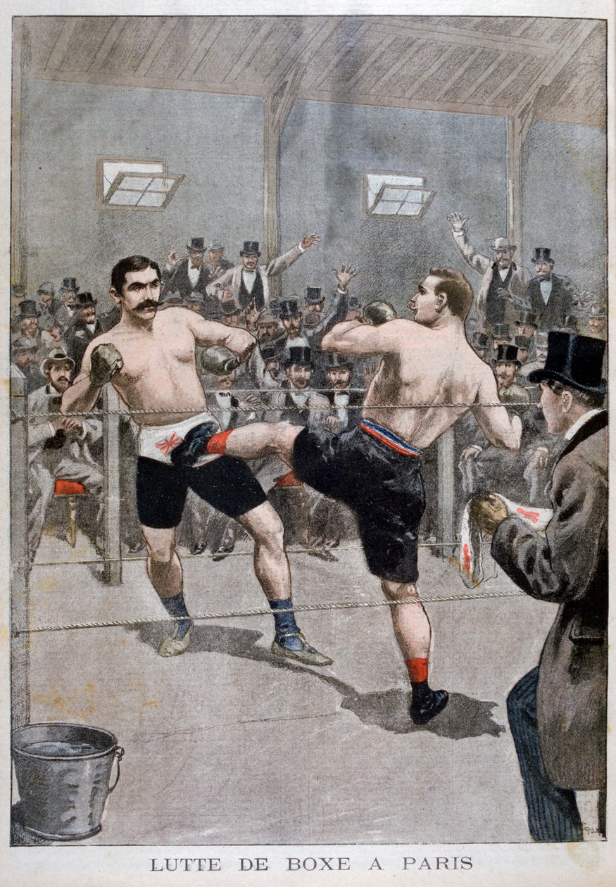 Nyrkkeily Pariisissa, 1899 tekijältä Unbekannt