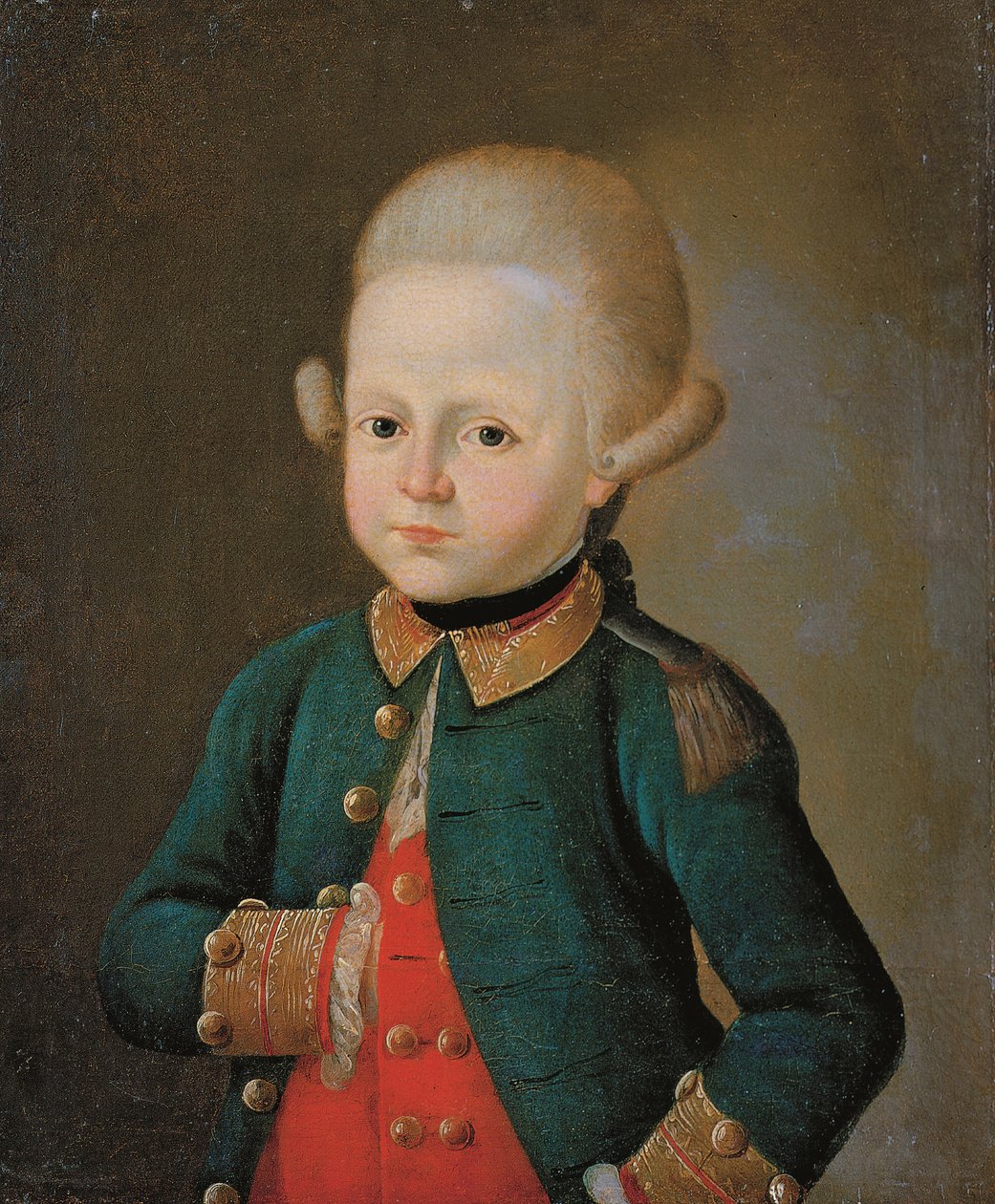 Boy Lance Preobrazhensky-rykmentin korpraali, 1760-luvun loppu tekijältä Unbekannt