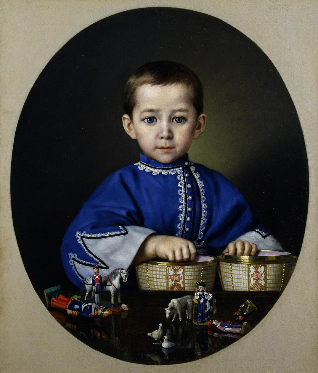 Poika Terlikovin perheestä, 1870-1880 tekijältä Unbekannt