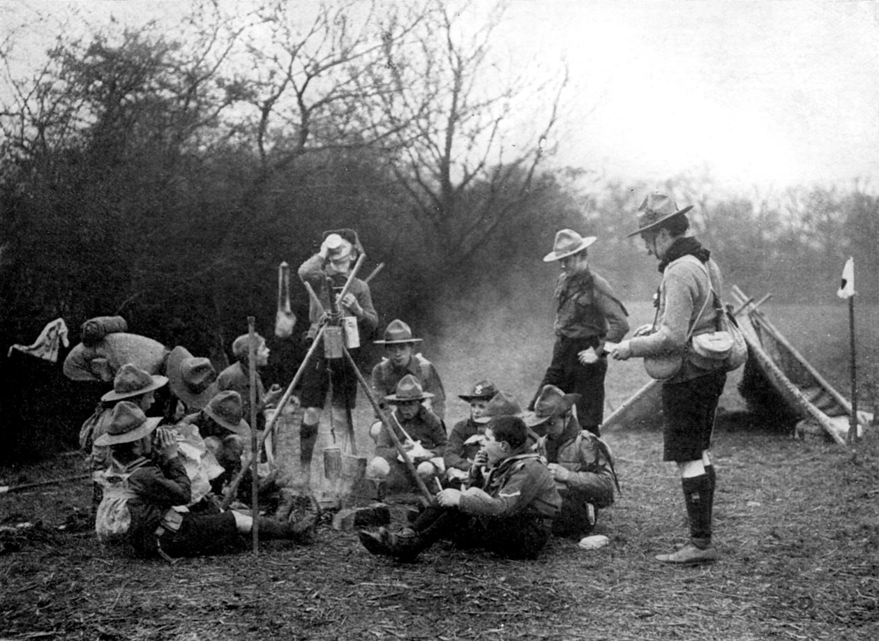 Partiopoikien leirintäalue, 1926. tekijältä Unbekannt